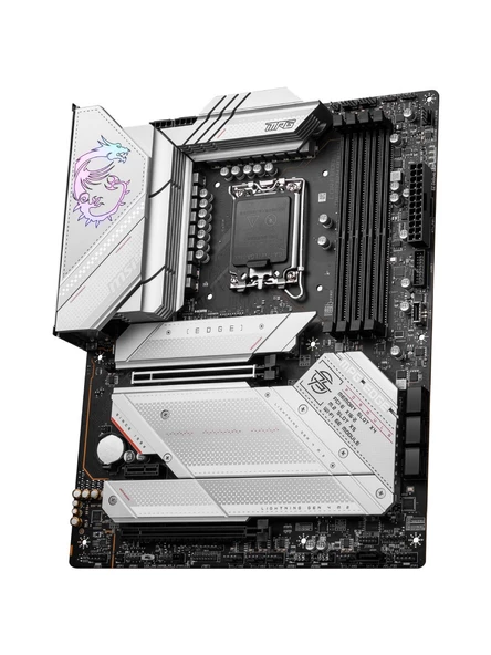 MSI MB MPG Z790 EDGE WIFI DDR4 SOKET 1700 DDR4 5333MHZ(OC) 5XM.2 USB3.2 HDMI DP 1x2.5G LAN WI-FI 6E ATX ANAKART - 3
