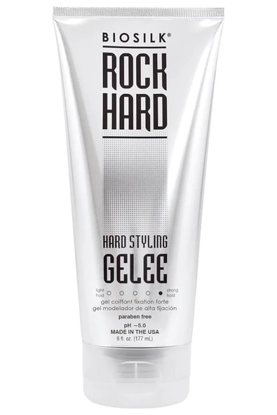 BioSilk Rock Hard Saç Şekillendirici Jöle 177ML