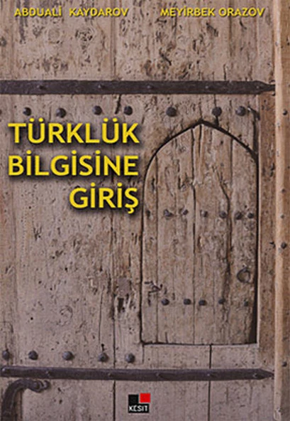 Türklük Bilgisine Giriş