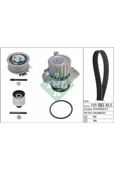 DEVIRDAIMLI TRIGER SETI CADDY T5 1.9 TDI 2.0 TDI AVF AXB