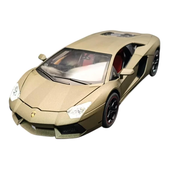 Farbu Metal Model Araba Lamborghini 5515,1:18 Ölçekli Kapılar Bagaj Kaput Açılır Sesli Işıklı Lamborghini - 2