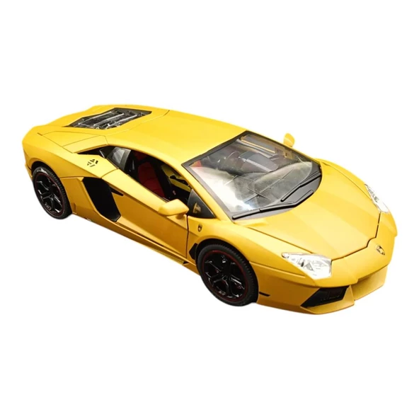 Farbu Metal Model Araba Lamborghini 5515,1:18 Ölçekli Kapılar Bagaj Kaput Açılır Sesli Işıklı Lamborghini - 8