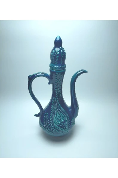 El Dekoru Özel Seri Ibrik Turkuaz 30 Cm - 2