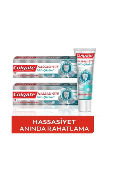 COLGATE Hassasiyete Pro Çözüm Anında Rahatlama Pro Relief 2 Adet Diş Macunu