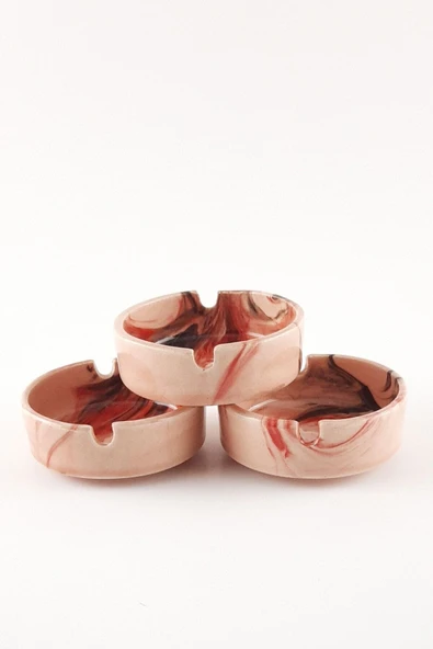 Ebruli 8 cm Pembe Küllük