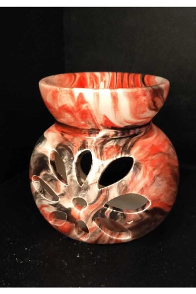 Ebruli Desen Mumluk Buhurdanlık - 2