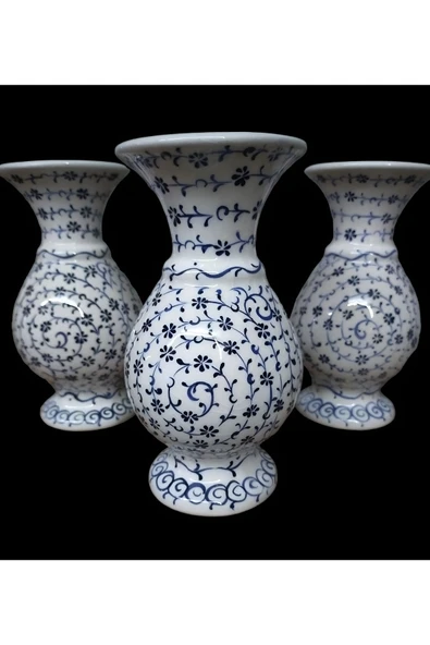 Haliç Vazo 15 Cm Dekor No: Vıp 01 ( 3 Adet ) - 3