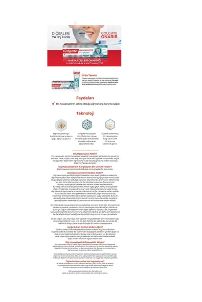 COLGATE Hassasiyete Pro Çözüm Anında Rahatlama Pro Relief 2 Adet Diş Macunu - 3