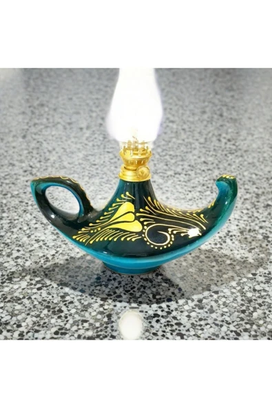 Alladdin Gaz Lambası Altın Yaldızlı Renk - 3