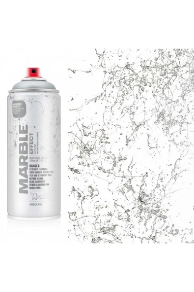 : Marble Effect Sprey Boya : 400 Ml : Silver Em Sılver - 2