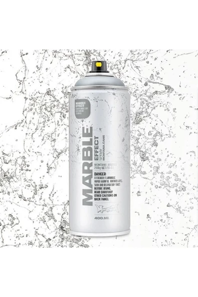 Montana Marble Effect Mermer Efekti Sprey Boya Gümüş 400 ml