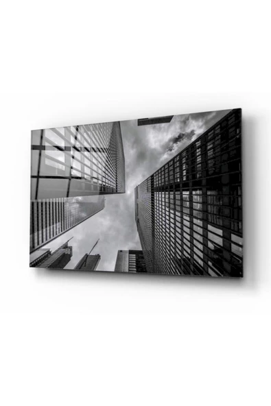 Şehir Dekoratif ve Modern Cam Tablo ürün görseli 1