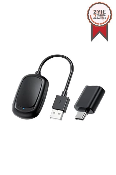 TORİMA X8 Mini Kablosuz Carplay Usb ve Type-c Uyumlu Araç Multimedya Dönüştürücü Adaptörü - 2