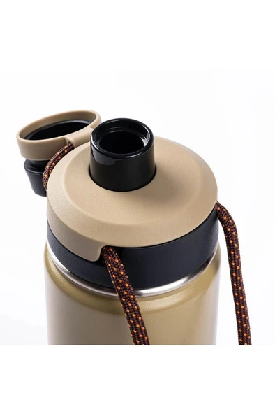 Tantitoni Haki Çift Katmanlı Paslanmaz Çelik Termos 500 ml - 2