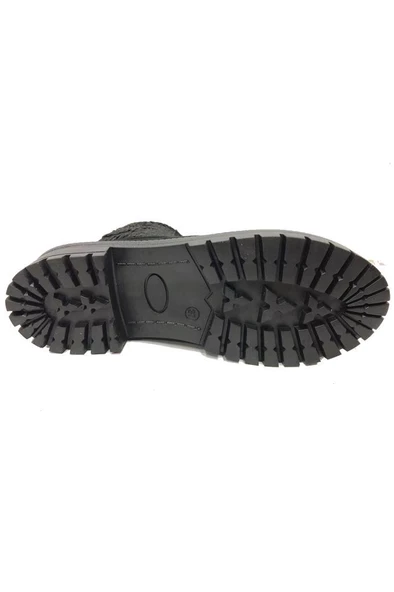 Erbay 410 Süet Trend Fashion Kadın Bot - 9