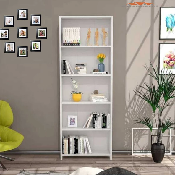 MODİLAYN MISRA 5 Raflı Kitaplık, Kütüphane - 2