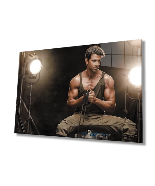 Spor Fıtnes Dekoratif ve Modern Cam Tablo   Sports Fitness ürün görseli