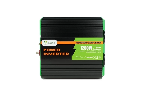 NS1200-24 Apex 1200W Modifiye Sinüs İnverter 24V