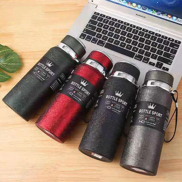 Kapris Modern Paslanmaz Çelik Termos Lacivert 1 Litre Kap-293 - 4