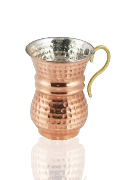 Cooker Dövme Bakır Maşrapa /Ayran Bardağı BK-012
