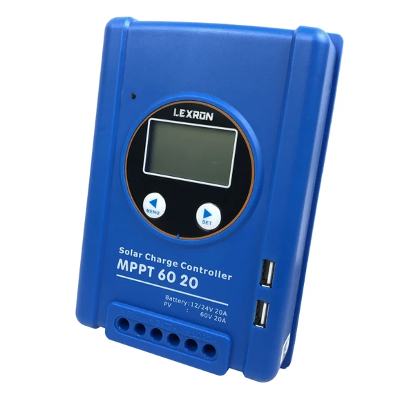 Lexron 20A AMPER MPPT ŞARJ KONTROL CİHAZI - Resim 3