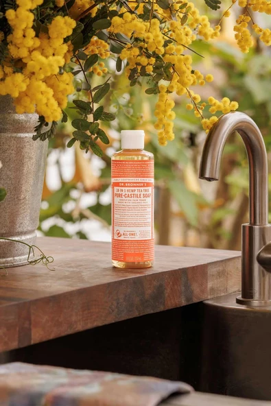 Dr.Bronner's Çok Amaçlı Sıvı Sabun Çay Ağacı Kokulu 237ML - 2