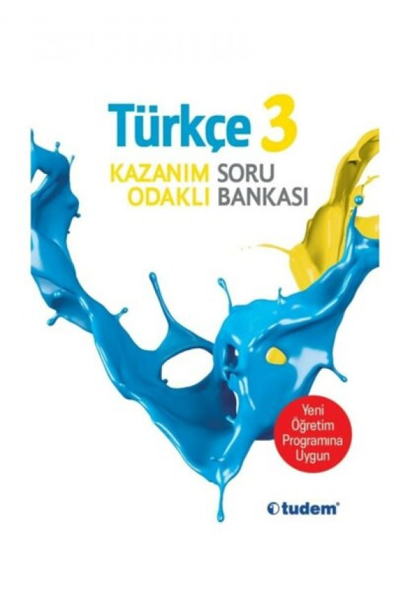 Tudem 3 Sınıf Türkçe Kazanım Odaklı Soru Bankası