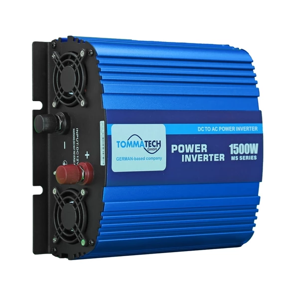 TommaTech MS-1500W 24V Modifiye Sinüs İnverter 1500 W Watt Çevirici İnvertör - 3