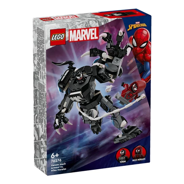 Lego Marvel Venom Robot Zırhı Miles Morales’e Karşı (76276)