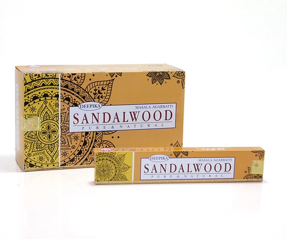 Deepıka Sandalwood Aromalı Çubuk Tütsü 15 Gr