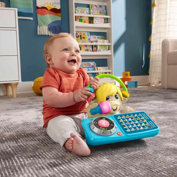 Fisher Price Sesli ve Işıklı Link Squad İlk Kelimelerim İnek HYL26