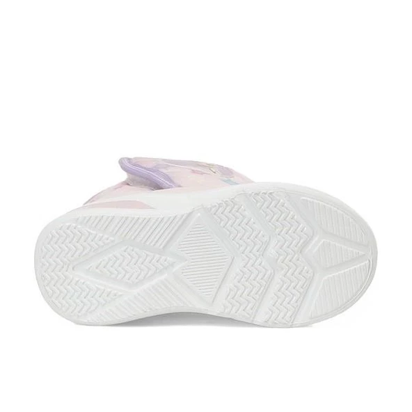 Frozen Teta Pembe Cırtlı Kürklü Kız Çocuk Kar Botu - Resim 17