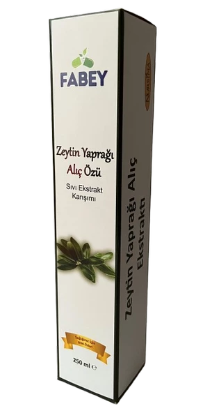 Zeytin Yaprağı Alıç Özü Sıvı Ekstrakt Karışımı 250 ml