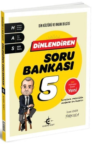 5. Sınıf Din Kültürü ve Ahlak Bilgisi Dinlendiren Soru Bankası Eker Test