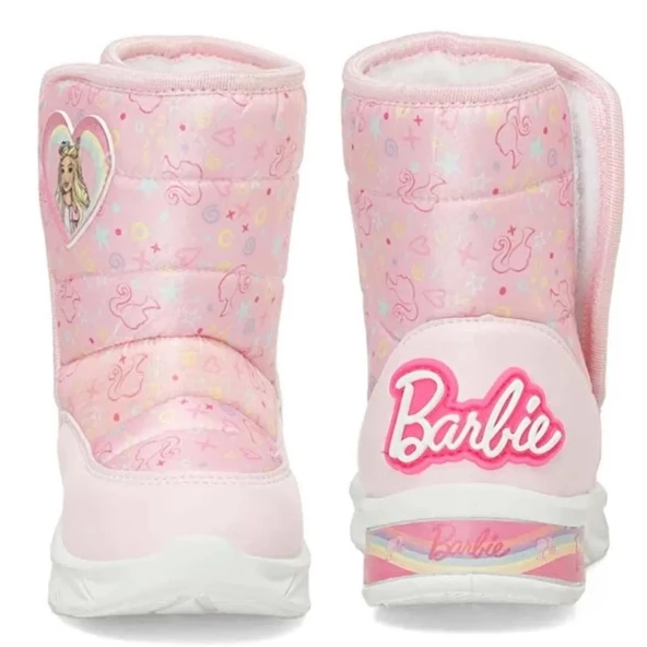 Barbıe Larez Pembe Renk İçi Tüylü Kız Çocuk Kar Botu - 7