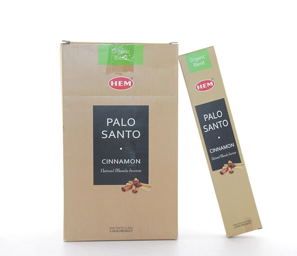 Hem Orgnaic Blend Series Palo Santo Cinnamon Masala Aromalı Çubuk Tütsü 15 Gr