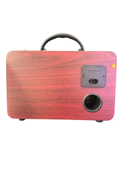 NNS Ns-8098 Usb / Tf Kart / Fm Retro Taşınabilir Bluetooth Hoparlör - 4