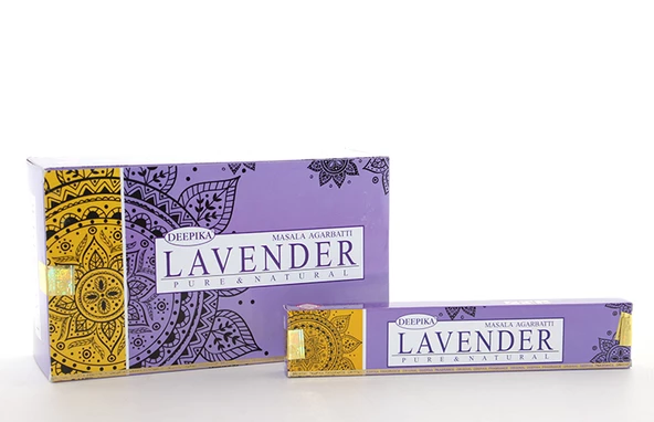 Deepıka Lavender Aromalı Çubuk Tütsü 15 Gr