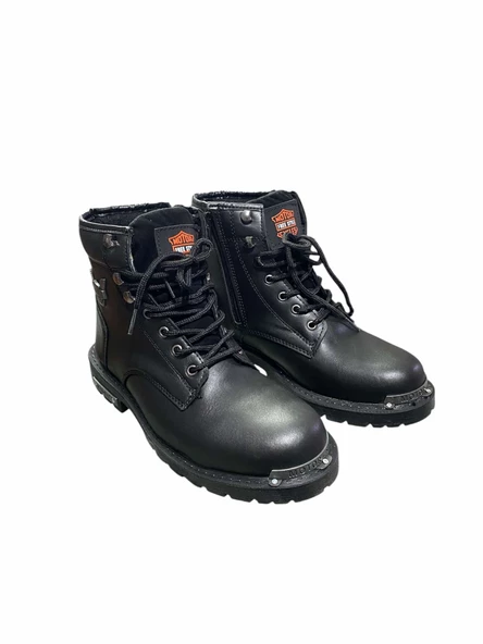 Motor Steyle Fermuarlı Polarlı Unisex Bot - 2