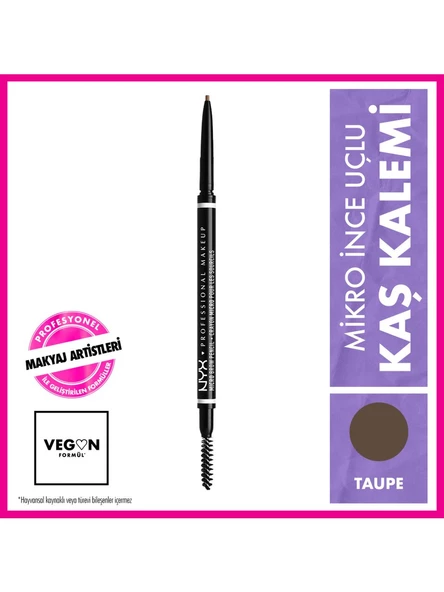 NYX Professional Makeup Nyx Professional Makeup Mıcro Brow Pencıl - Taupe