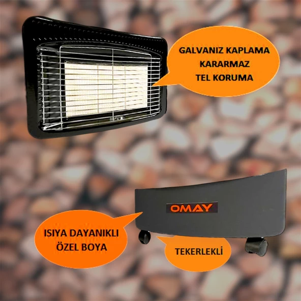 Elektrikli ve Tüplü Katalitik Katlanabilir Soba - 2