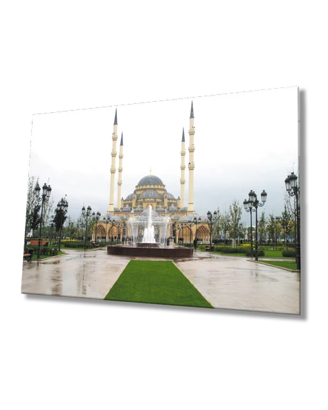 İstanbul Camii Dekoratif ve Modern Cam Tablo ürün görseli