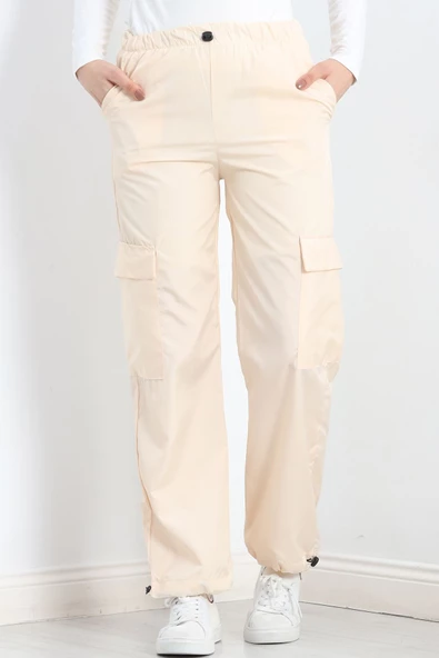 Kargo Cep Paraşüt Kumaş Pantolon Açıksomon - 931.1247.