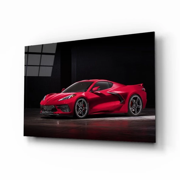 Araba Dekoratif ve Modern Cam Tablo