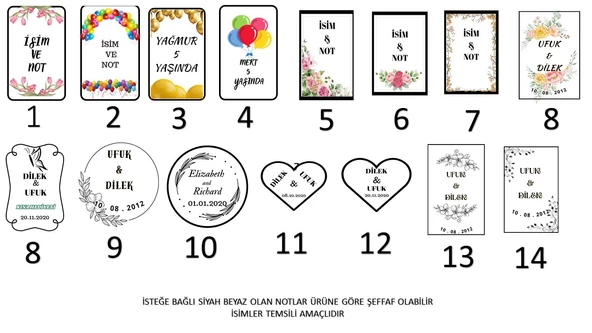 Cam Şişe 20 Adet Hediyelik Kolonya - 10
