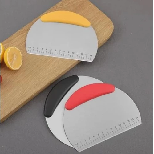 Paslanmaz Çelik Hamur Kesme ve Şekillendirme Spatulası - 4