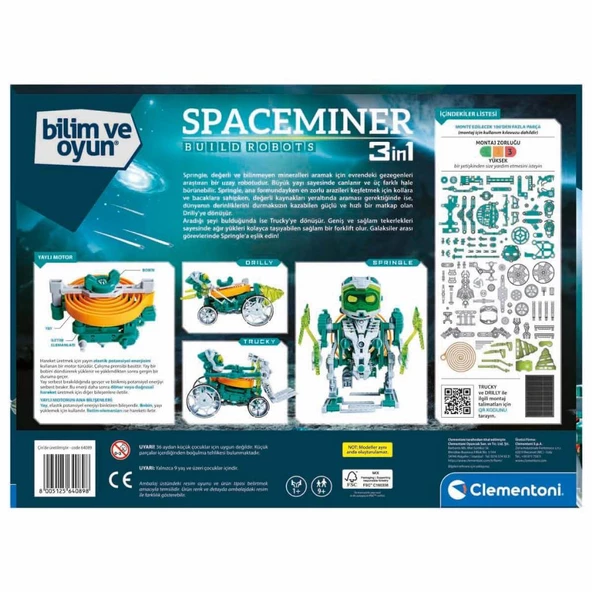 Clementoni Bilim ve Oyun: Spaceminer 64089 - 4
