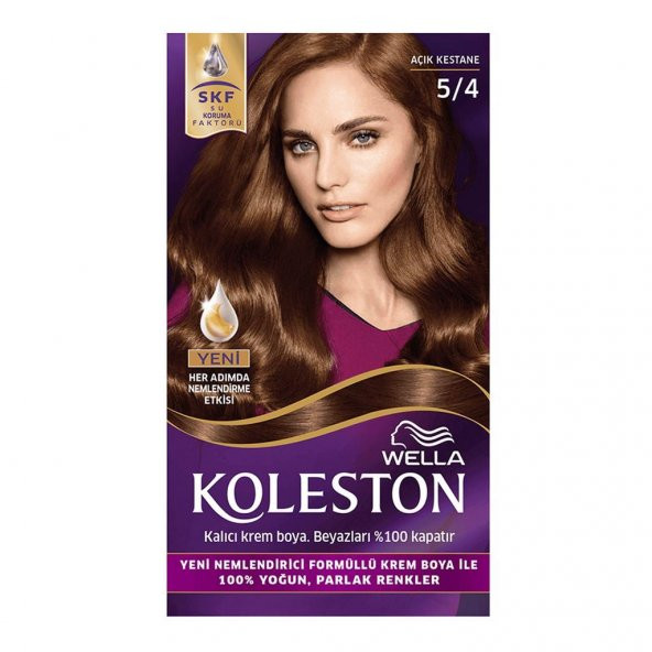 Koleston Kit Saç Boyası  5/4 Açık Kestane