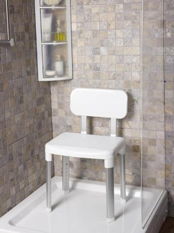 Primanova Cappadocia Sırt Destekli Banyo Taburesi M-KV20-01 - 2