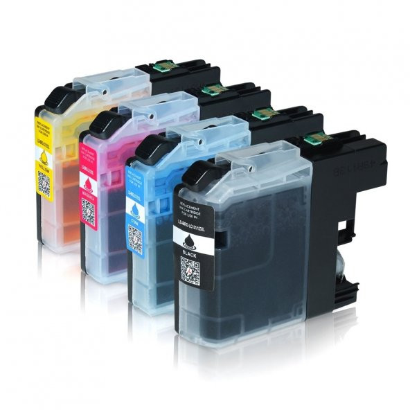 Brother DCP-157C Muadil Kartuş Takım - Resim 2